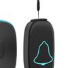 Wireless Doorbell Waterproof with 1 Transmitter and 1 Receiver One Button Alarm Caregiver Pager