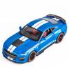 1/32 Mustang GT500 Supercar Alloy Diecasting Car Model Toy with Pull Back Collection Decoration Toy for Children New Year Gifts
