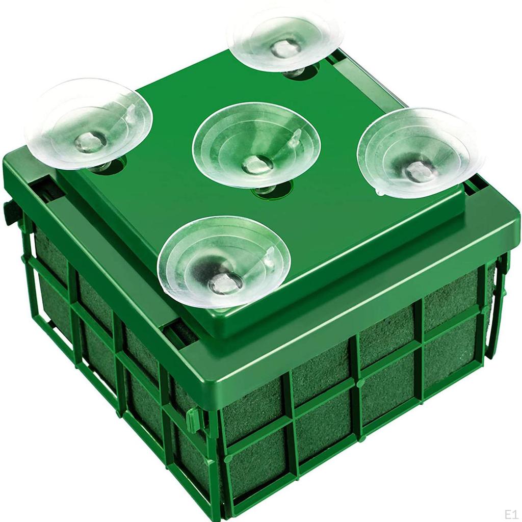 4 Pieces Floral Foam Bricks with Suction Cup Artificial Flower Holder Blocks for