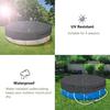 Pool Cover Foldable Drawstring Design Round Waterproof Dustproof Oxford Fabric Washable Protection Pet Pool Supplies
