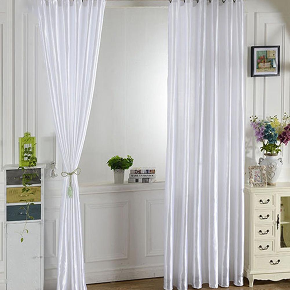 Curtain Solid Window Door Room Panel Sun Shade Curtain Curtain Ceiling Home Decoration