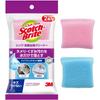 3M Губка для мытья посуды и раковины, антибактериальная, 2 шт., Scotch Brite SNK-2K