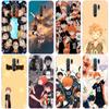 Haikyuu Hinata Attacks Anime Silicone Case for Xiaomi Redmi Note 10 9 Pro Max 10S 9S 8T 8 8A 9 9A 9C 9T K40 Pro 5G Cover