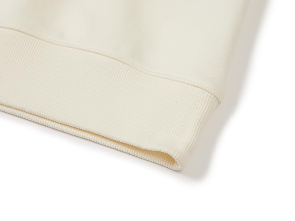 Snow Peak Land Sweatshirt Size S Women's GS-S25FWFHT61, Top, Sweatshirt, Men's/Women's, Cream,