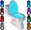 LED Night Light Toilet Light for WC Motion Sensor Lighting 8 Changing Colors Label