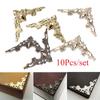 Furniture Hardware Metal Scrapbook Corner Brackets Antique Bronze Box Decor Book Corner Protector