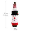 Kitchen Supplies Creative Flannelette Elderly Wine Bottle Cover, Snowman Wine Bottle Bag, Christmas Decoration, Knitted Cartoon Wine Bottle Cover
