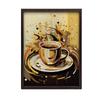 Coffee Time Coffee Time, 40X50 Cm, Black Aluminum Frame, 230 Gsm Matte Paper