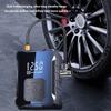 Portable Car Air Pump Wireless Smart LCD Display Air Compressor with LED Light Rechargeable Quick Inflating Tire Inflation Pump