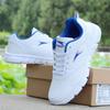 Spring and Autumn Leather Surface Sneakers Waterproof Casual Shoes White Running Shoes Student Fashionable Shoes White Sneakers Unisex Shoes Tennis