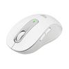 Logitech Signature M650MOW Wireless Mouse Quiet Off-White Wireless Bluetooth Logi Bolt Unifying Not Compatible Windows Mac iPad Android Chrome OS Scro