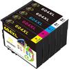 Compatible Ink Cartridge - LASER GENETICS CARRON - 604XL - 5 Pieces - 550 Pages Black - Multi-colors