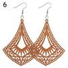 Jewelry Bohemian Wooden Earring Making African Pendant Dangle Earrings