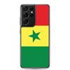 Coque Téléphone - Samsung - Galaxy S24 Ultra - Drapeau Sénégal - Souple - Multicolore