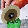 Glass Cutting Disc Ceramic Crystal Diamond Jade Wine Ultra-Thin Cutting Chipping Disk Bottle Sa V0S5