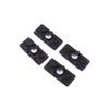 ESP648 4 Pieces Front Fender Wing Plate Fixing Clips for Renault Clio Ypsilon MK2 Espace MK4 Thalia Scenic Megane MK1 7700412158