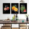 Modern Canvas Art Fruit Strawberries Lemon Orange Pineapple HD Posters Print And Painting Kitchen Dining Decor Frameless Gifts