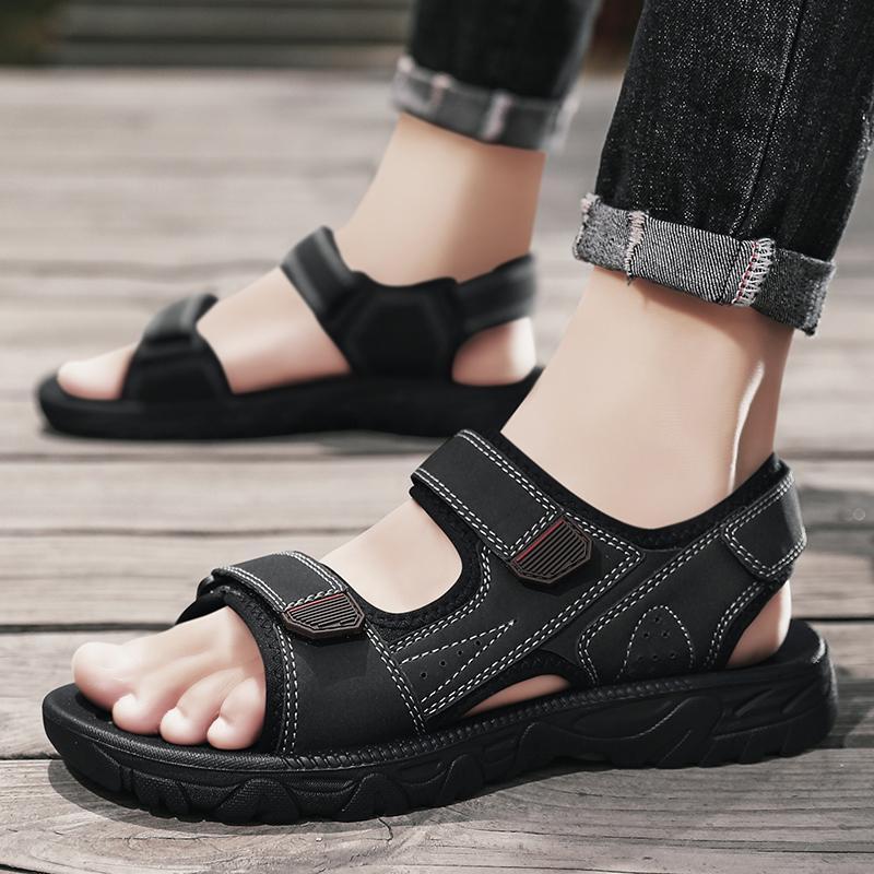 Sandals for Men 2025 New Style Summer Outerwear Men Breathable Casual Dad Driving Vietnamese Ins Trend