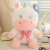 Tie Unicorn Bow Animal Bow Stuffed Doll Toy Pillow Cushion Ornaments Gift