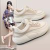 White Shoes Women's Autumn New Women's Board Shoes Student Platform Casual Sneaker Running Tide Shoes