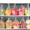 10pcs Reusable Leak-Proof Freezer Bags with Zipper Lock - Keeps Food Fresh, Ideal for Kitchen Organization