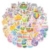 DIY Packaging Sticker Easter Festival Gift Decoration Gift 50PCS