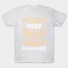 T Shirt Women November 1993 25 Years Of Being Awesome Harajuku Print Kawaii Tshirt Summer Short Sleeve Female T-Shirt Top Tee