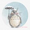 Totoro Fan Art Whiskers Art Iron On Patches For Clothing Applique Stickers On Clothes Heat-Sensitive Custom Patch