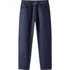 Semir Men's Winter Plus Velvet Loose Straight Jeans