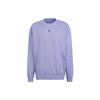 Sport Round Neck Sweatshirt Pullover Men Tops Light-Purple HE4347