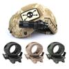 Helmet Flashlight Holder 60-degree Adjustable Mount Clip Torch Bracket Adaptor Tactical Helmet Cycling Accessories Tactical Gear