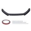 Front Bumper Lip Body Kit Glossy Black Racing Look Front Lip Chin Spoiler Replacement for S5 8T