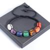Colorful Hand-Woven Adjustable Crystal Bracelet