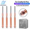 3D Printer Parts for Creality K2 Plus Nozzle Quick-Swap Nozzle Kit Hardened Steel All-metal Design for K2 Plus 3D Printer Nozzle