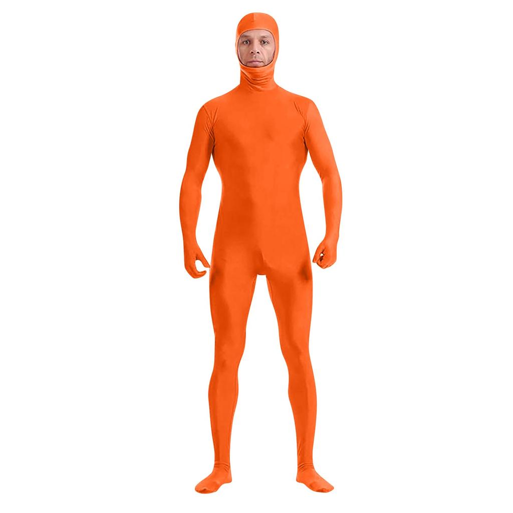 Zentai Suit Cosplay Leotard Full Bodysuits Green Screen Suit Halloween Costumes