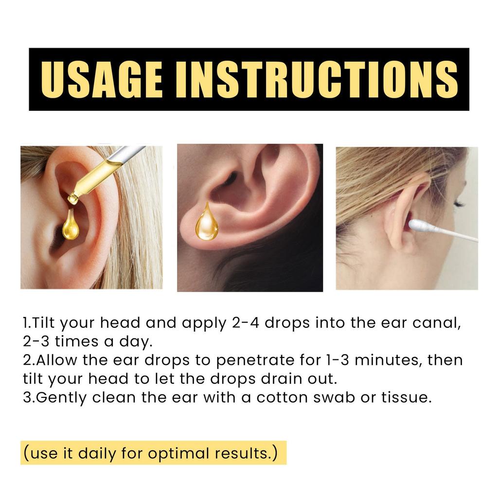 Tinnitus Relief Spray, Earwax Cleaning Care Spray, Ear Tinnitus Relief For Relieves Tinnitus, Earwax Cleaning Care Spray 30ML