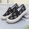 Spring and Summer New Women's Fashion Versatile Canvas Shoes Platform Student Shoes Breathable and Lightweight Loafers