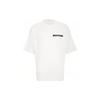 Calvin Klein Letter Print Loose Short Sleeve T-Shirt Unisex Tops White J400212-YAF