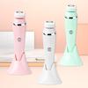 4 In 1 Electric Face Cleansing Brush for Facial Skin Care Wash Sonic Vibration Massage Tool Acne Pore Blackhead Silicone Cleaner