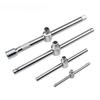 1/4" 3/8" 1/2" Drive Impact Socket Sliding Extension Bar 115-250mm T-handle Socket Breaker Bar For Ratchet Driver & Car Repair