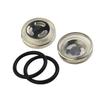 Sight Glass Len & Rubber Gasket 2pack Bike Motorcycle