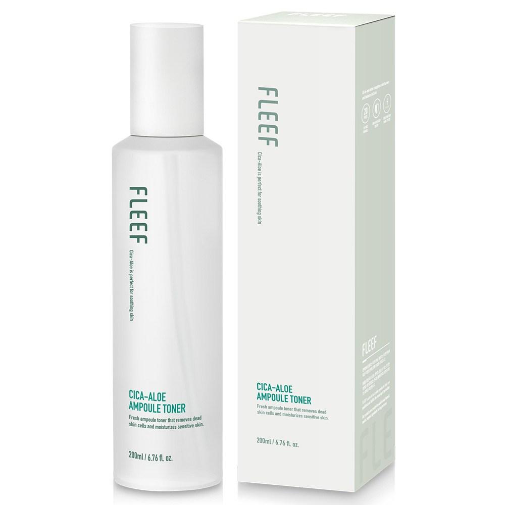 FLEEF Cica-Aloe Ampoule Toner, 200ml, 1 Unit