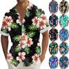Hawaiian Shirt For Men, Men's Vintage Button Down Bowling Shirts Short Sleeve Summer Beach Shirt