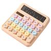 Calculator Typewriter Style Large LCD Display Easy Reading Round Keys Calculator for Everyday Office Use