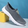 Men Casual Shoes Slip On Breathable  Mesh Male Casual Sneakers Anti-slip Men's Flats Outdoor Walking Shoes Size 39-46