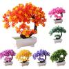 Simulation Fake Potted Bonsai Tree Artificial Plant Desk Ornament Home Decor