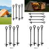 4Pcs Ground Anchors Tent Stakes Heavy Duty Accessories Camping Anchor Pegs for