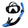 Трубка Комплект для дайвинга для взрослых Закаленное стекло Профессиональное панорамное снаряжение для дайвинга Обучение плаванию Комплект для дайвинга