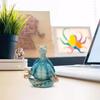 Yoga Turtle Statue Resin Sit In Meditation Turtle Figurine Meditating Zen Turtle Ornament for Yoga Studio Home Bedroom Decoration