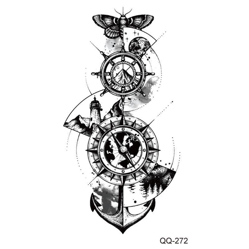 Водонепроницаемые наклейки для татуировки: Новые свежие стили и настраиваемые наборы